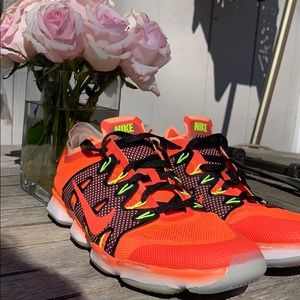 Orange Nike Running Sneakers